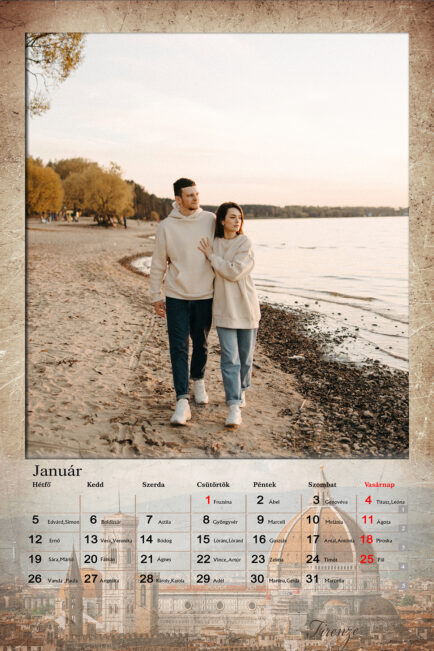 Naptár -12NF-9053Á